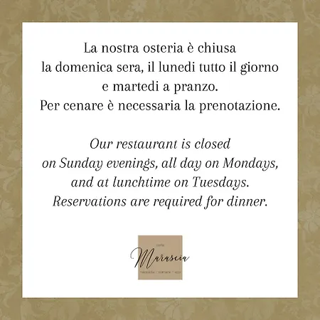 Osteria Marascia 칼로지오코르테